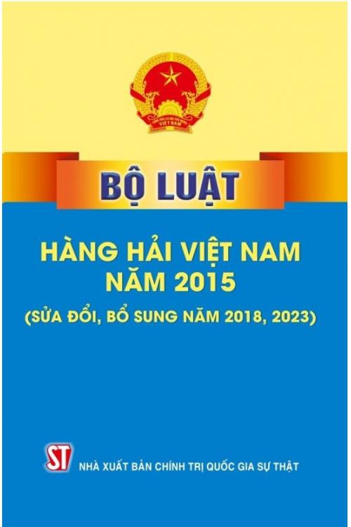 Bộ luật Hàng hải Việt Nam 2015 (Sửa đổi, bổ sung năm 2018, 2023)