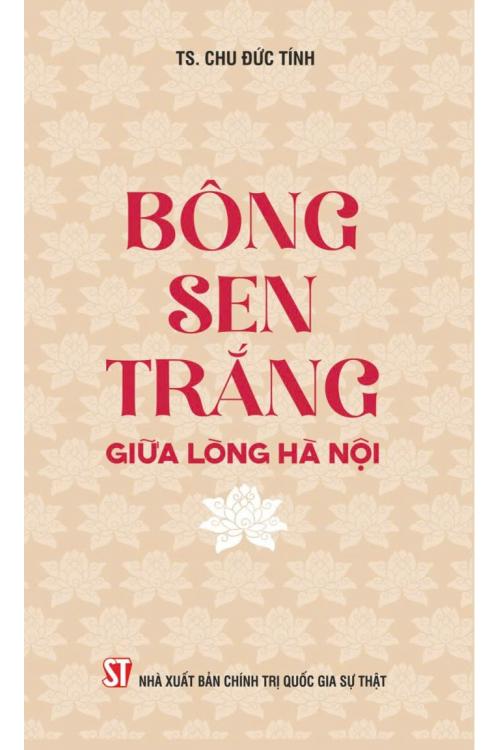 Bông sen trắng giữa lòng Hà Nội