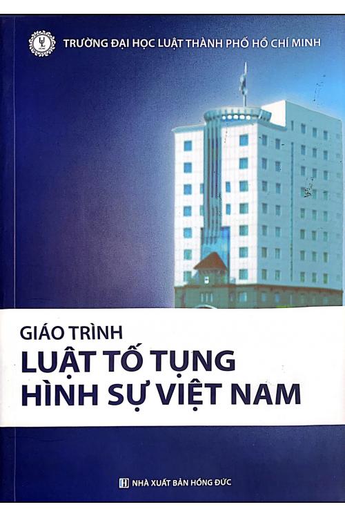 Giáo trình Luật Tố tụng hình sự Việt Nam