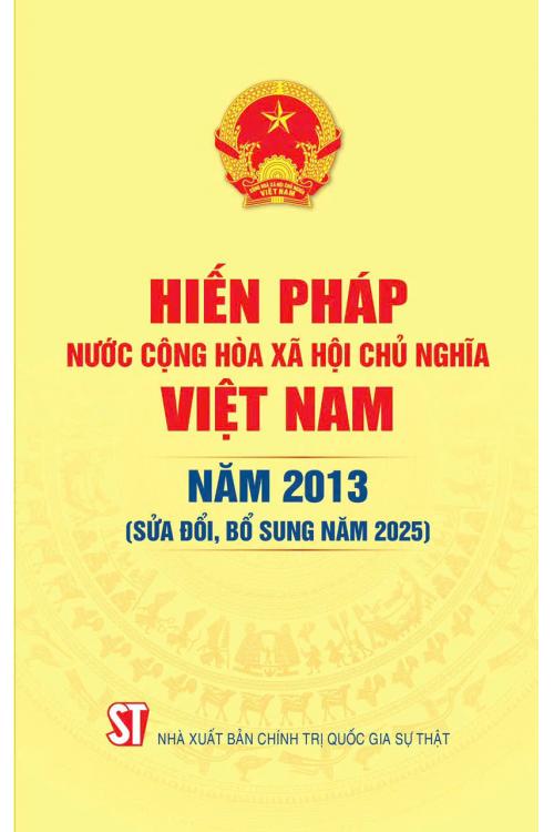 Hiến pháp nước Cộng hòa xã hội chủ nghĩa Việt Nam năm 2013 ( sửa đổi, bổ sung năm 2025)
