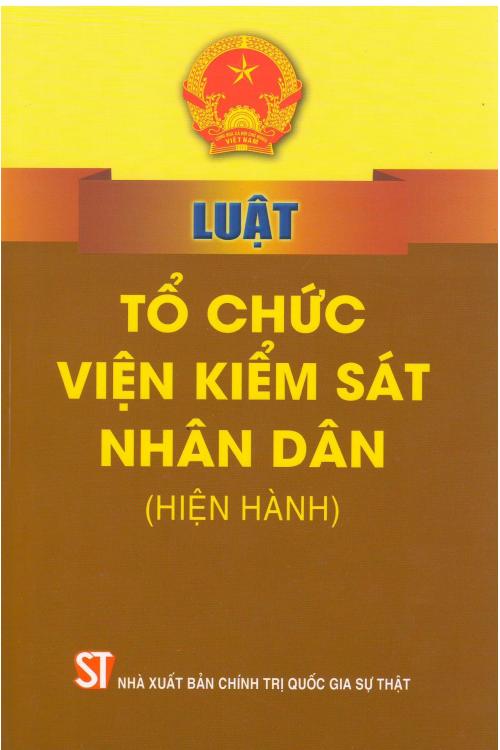 Luật Tổ chức Viện kiểm sát nhân dân (hiện hành)