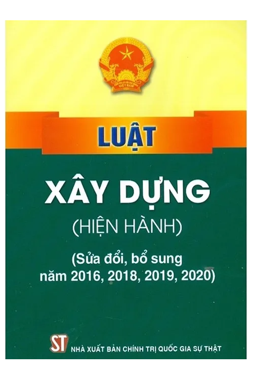 Luật Xây dựng (Hiện hành) (Sửa đổi, bổ sung năm 2016, 2018, 2019, 2020)