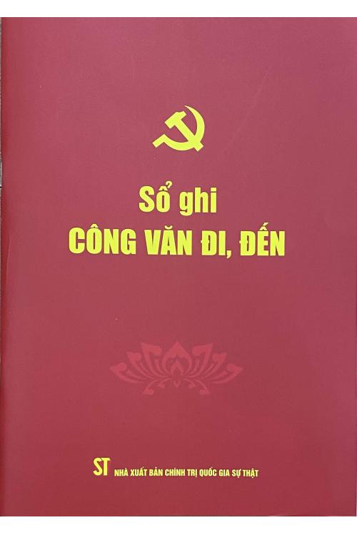 Sổ ghi công văn đi, đến