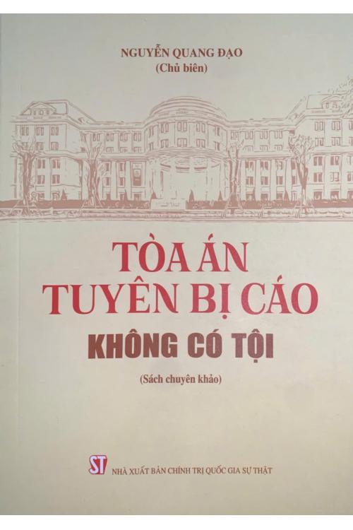 Tòa án tuyên bị cáo không có tội