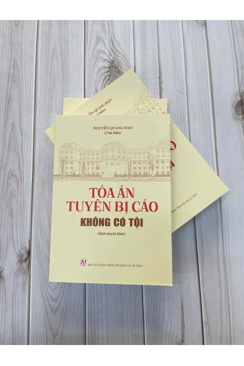 Tòa án tuyên bị cáo không có tội