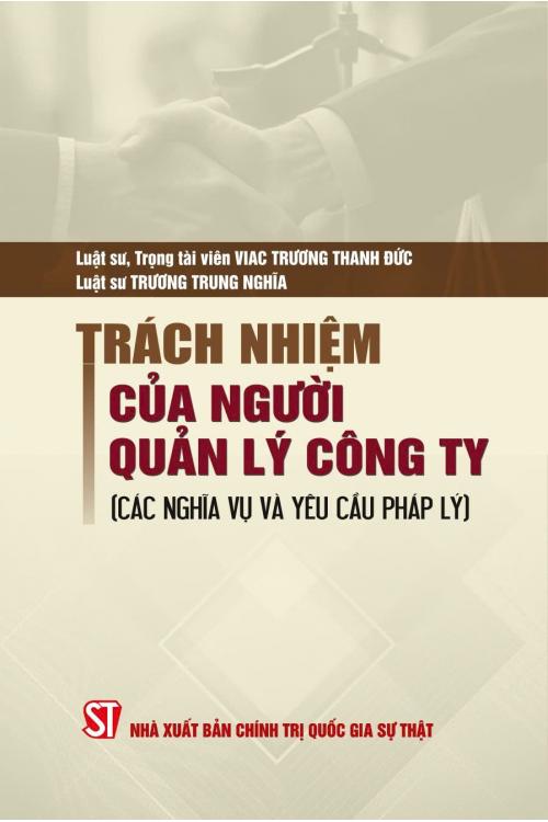 Trách nhiệm của người quản lý công ty (các nghĩa vụ và yêu cầu pháp lý)